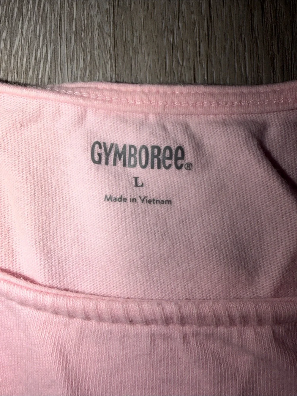 Gymboree Pink Top with Light Blue Leggings Pajama Set